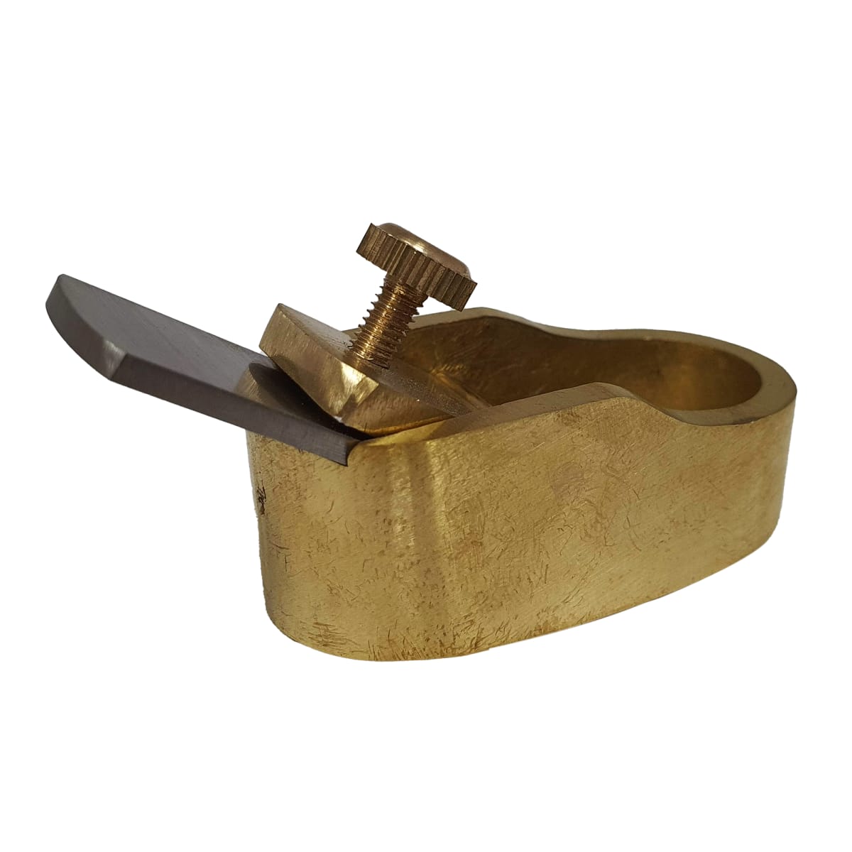 Mini Cepillo de Bronce de Base Curva 52 mm de largo5