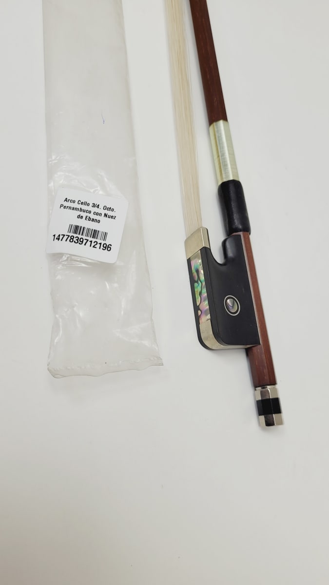 Arco de Pernambuco para Cello 3/4 (Vara Octogonal)1