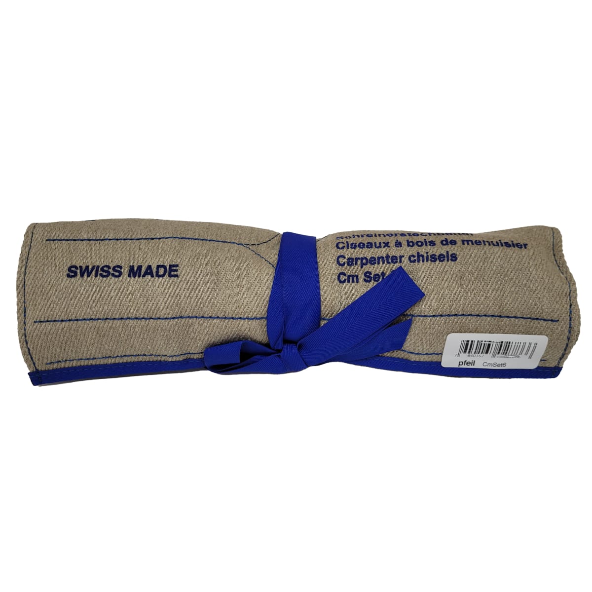 Estuche para 6 pcs de Gubias o Formones. Mod: RI 64