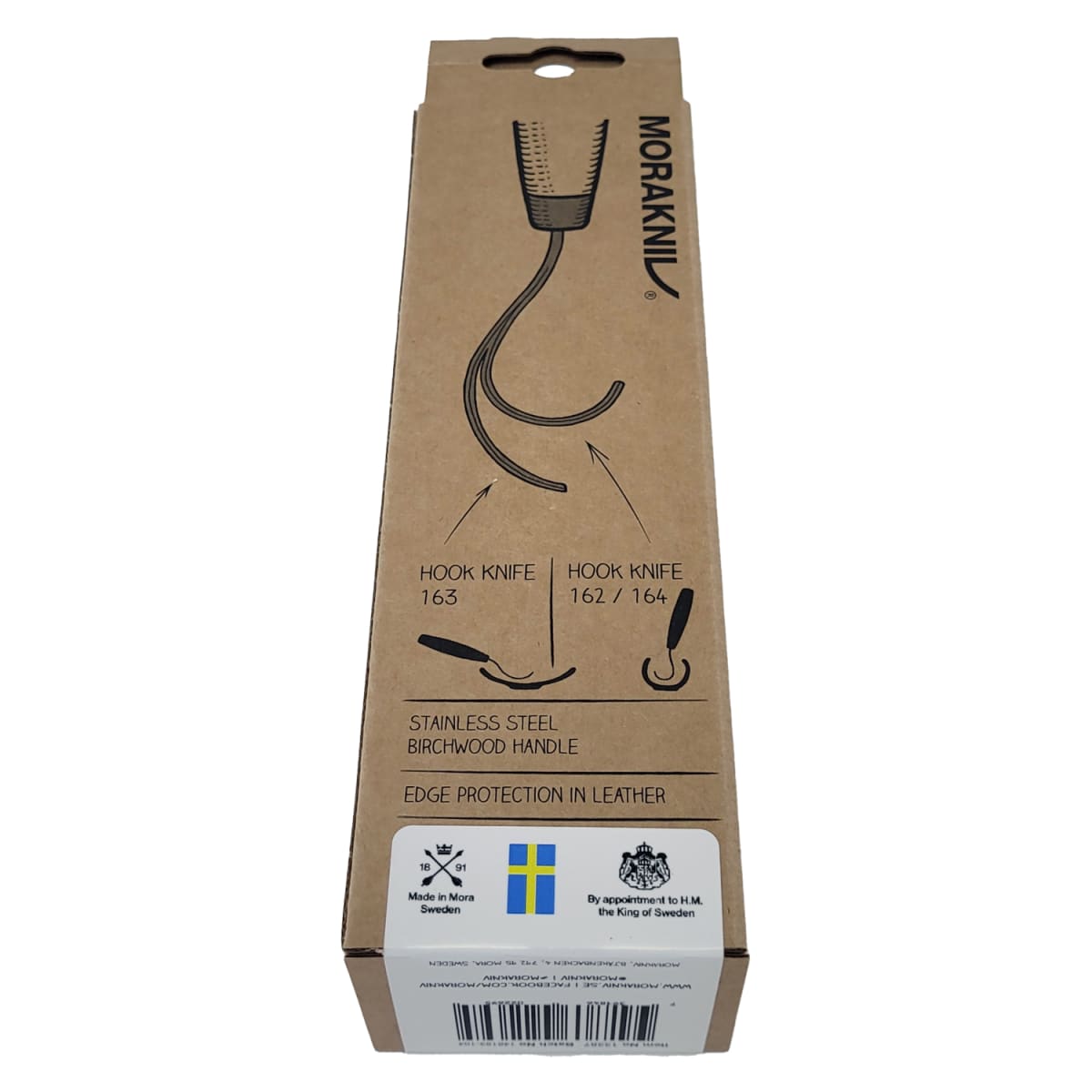 Cuchillo de Gancho Hook Knife Morakniv para Tallado en Madera 163 + Estuche de Cuero8