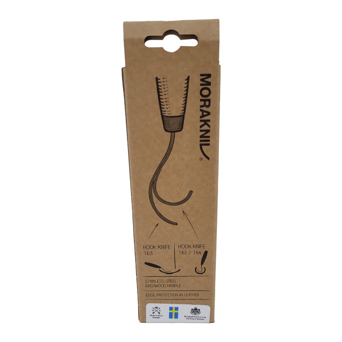 Cuchillo de Gancho Hook Knife Morakniv para Tallado en Madera 164 + Estuche de Cuero8