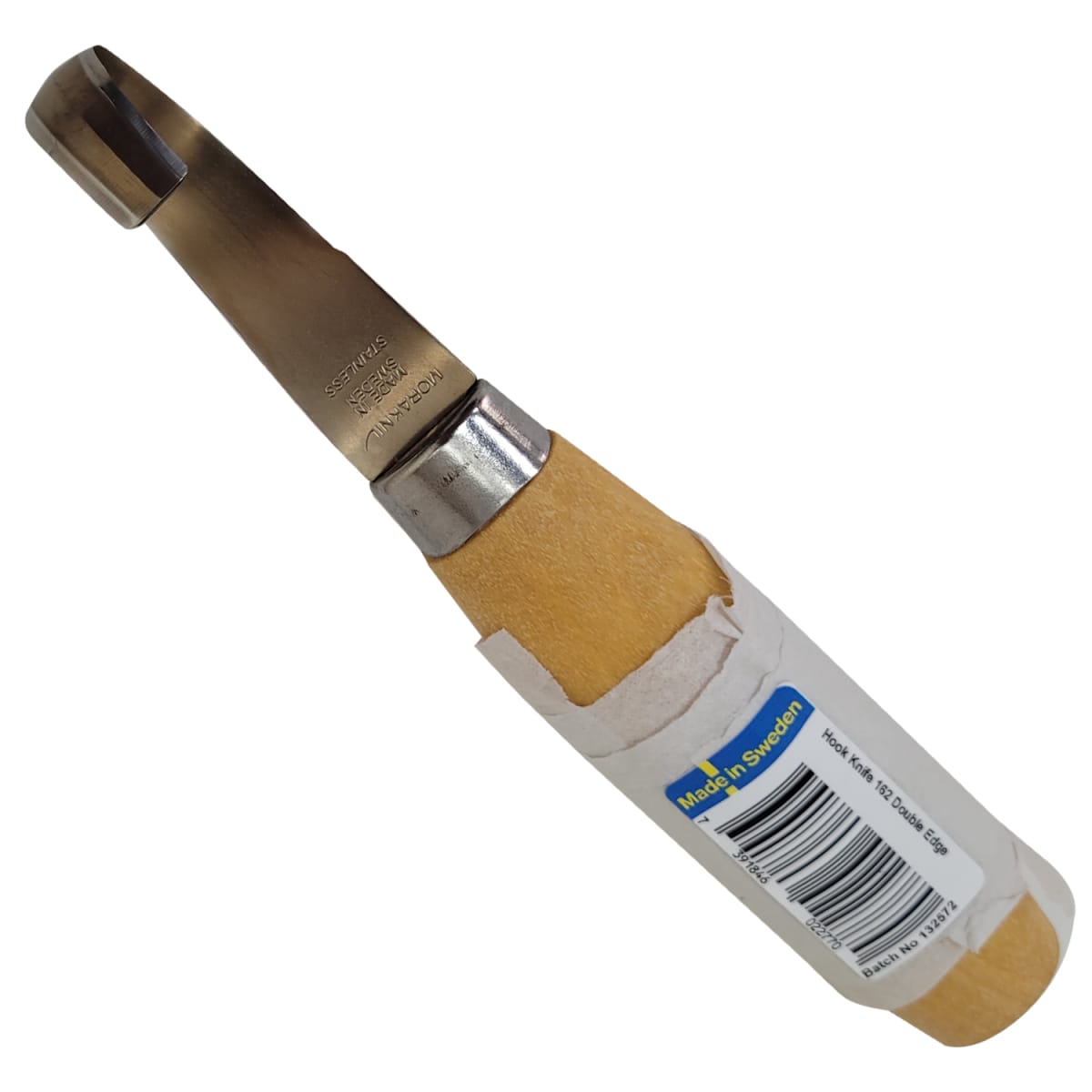 Cuchillo de Gancho Hook Knife Morakniv para Tallado en Madera 162 + Estuche de Cuero12