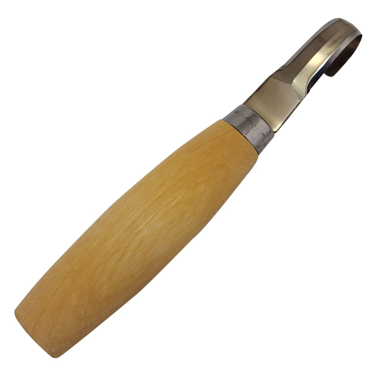Cuchillo de Gancho Hook Knife Morakniv para Tallado en Madera 162 + Estuche de Cuero 0