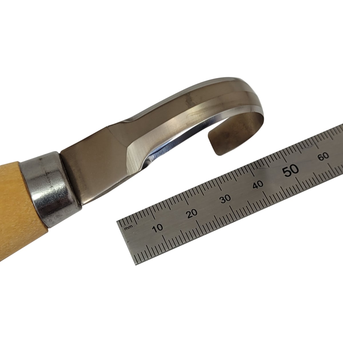 Cuchillo de Gancho Hook Knife Morakniv para Tallado en Madera 162 + Estuche de Cuero6