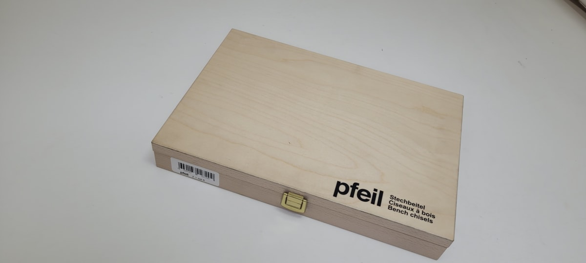 Estuche de madera para Formones Pfeil Swiss6