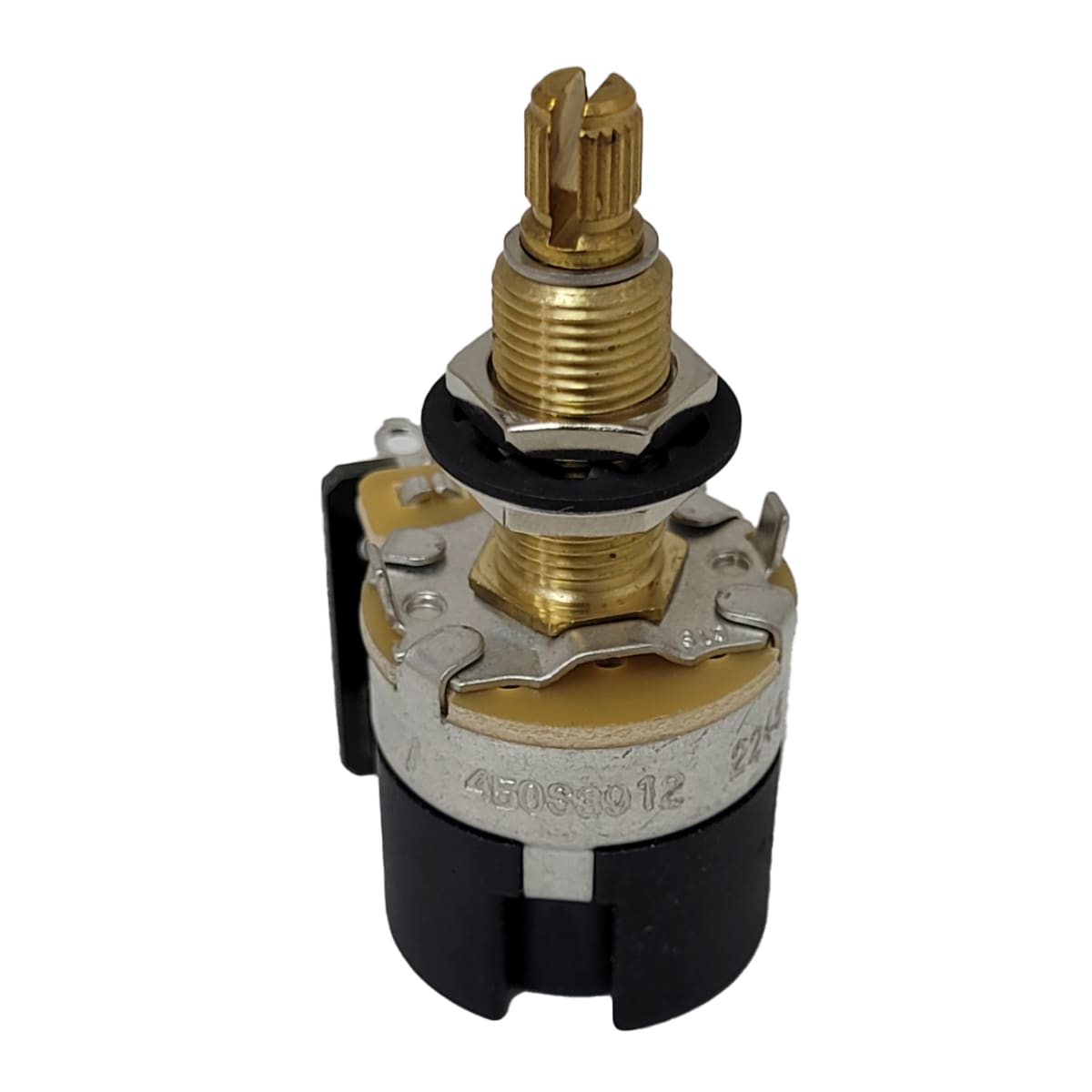 Potenciometro Pushpull Stewmac CTS #450S 3912 EEUU DPDT de 500K. Vastago Largo Item # 02294