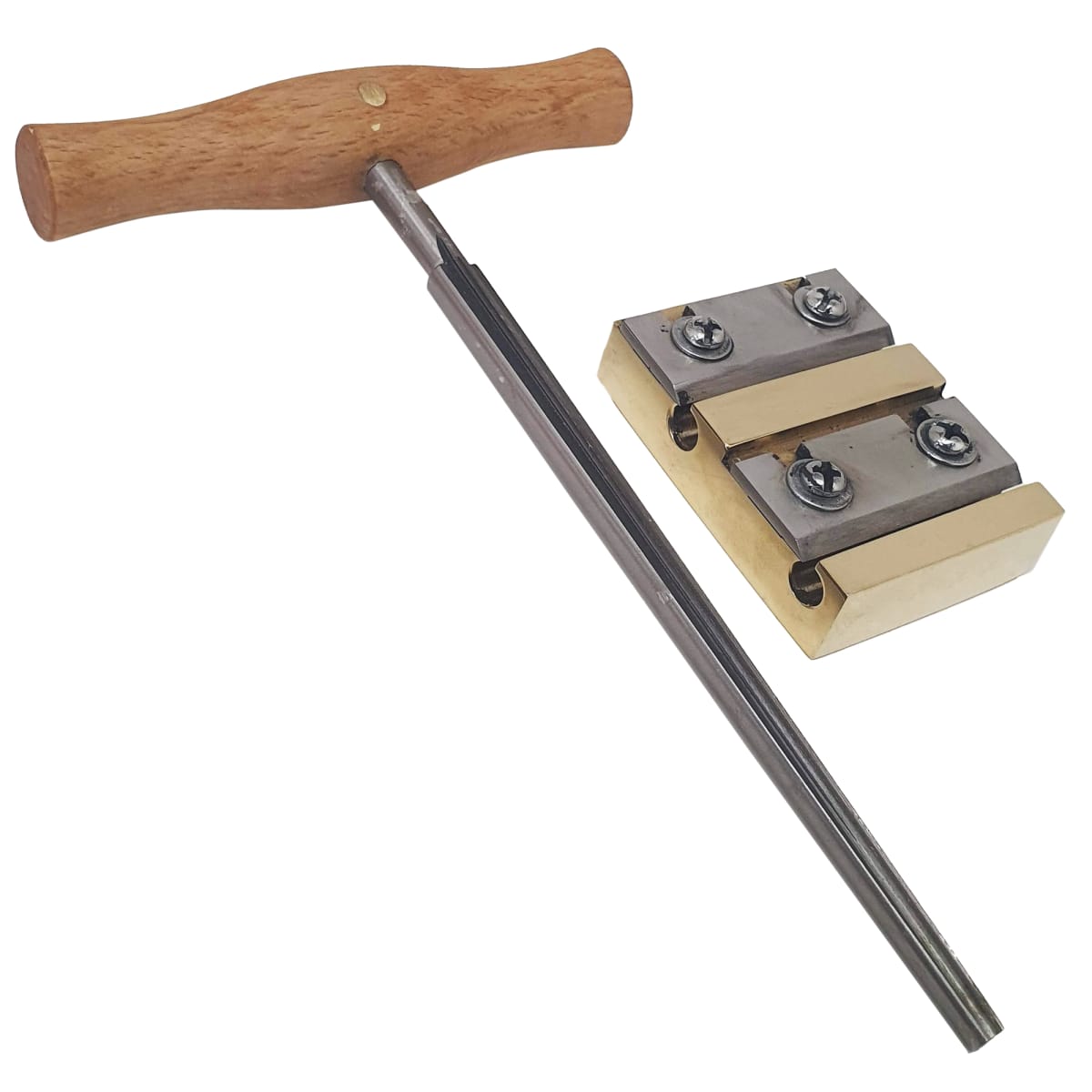 Set de Escariador Conico tipo Flauta y Sacapuntas para Clavijas de Violin 3/4 - 4/4 0