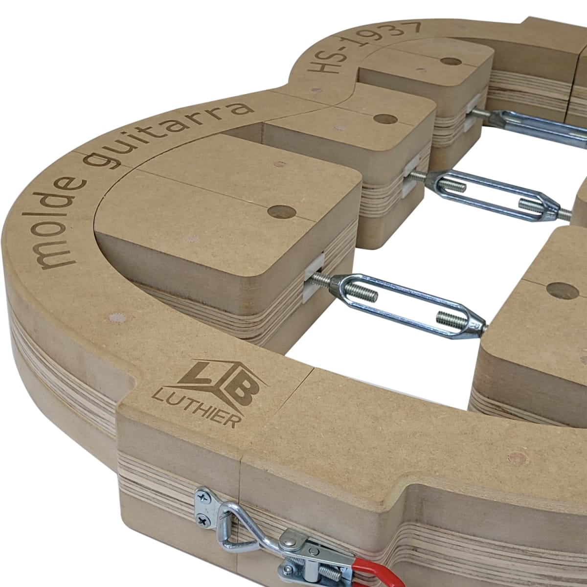 Molde para Armado de Guitarra Clásica Hauser 19374