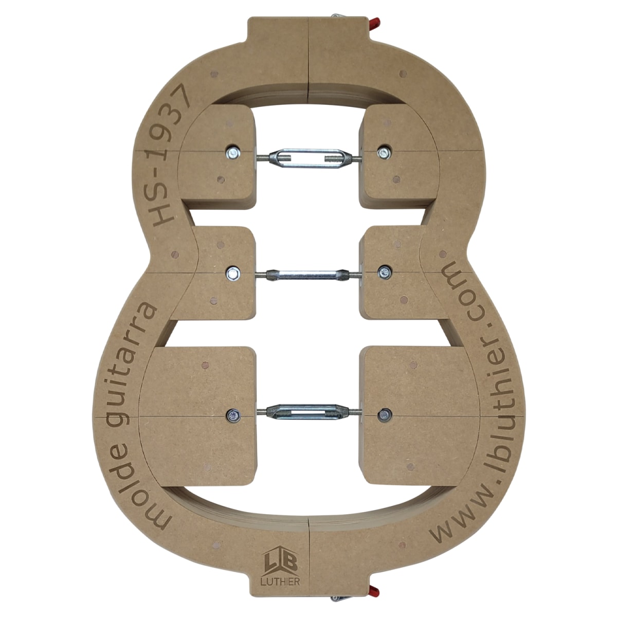 Molde para Armado de Guitarra Clásica Hauser 1937 0