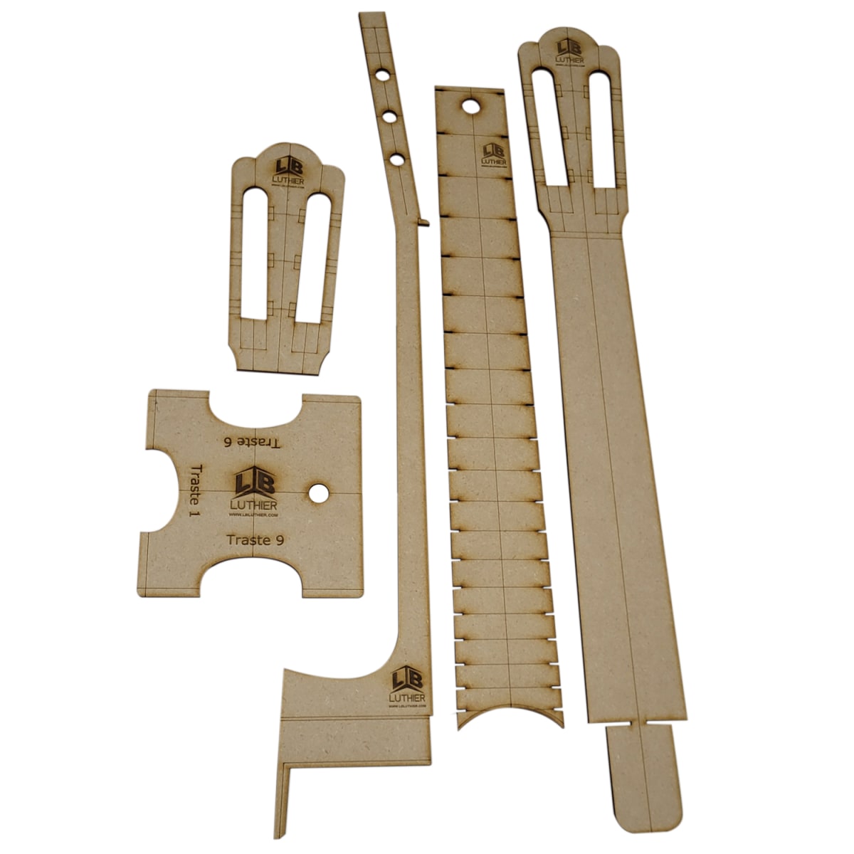 Plantilla Guitarra Clásica Hauser 1947 en MDF 3mm3