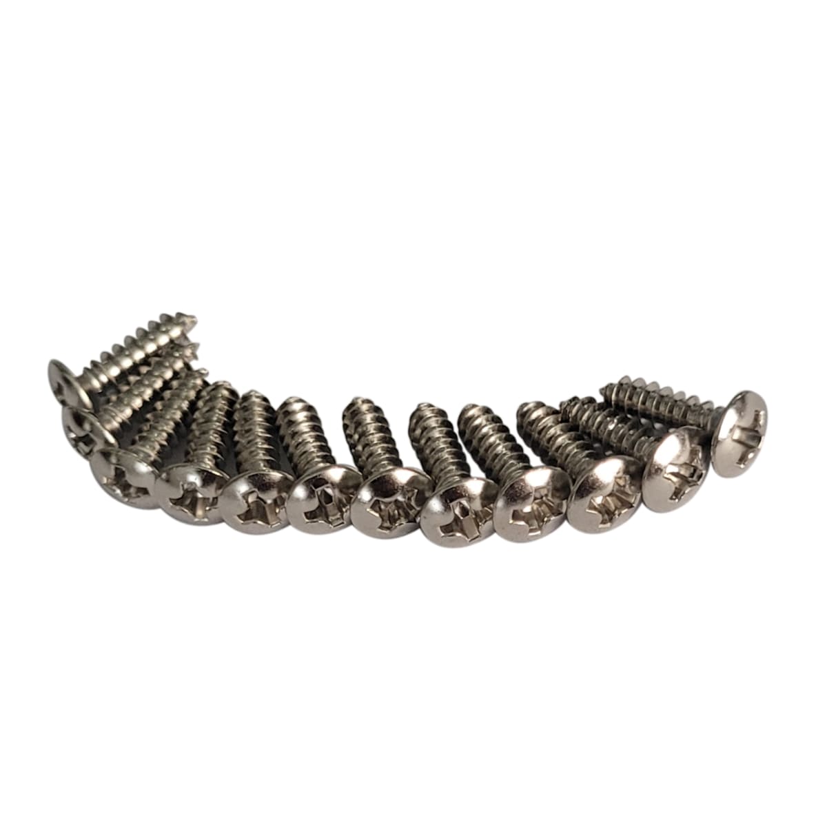 Set de Tornillos para Pickguard. Nickel. Mod: TS-012