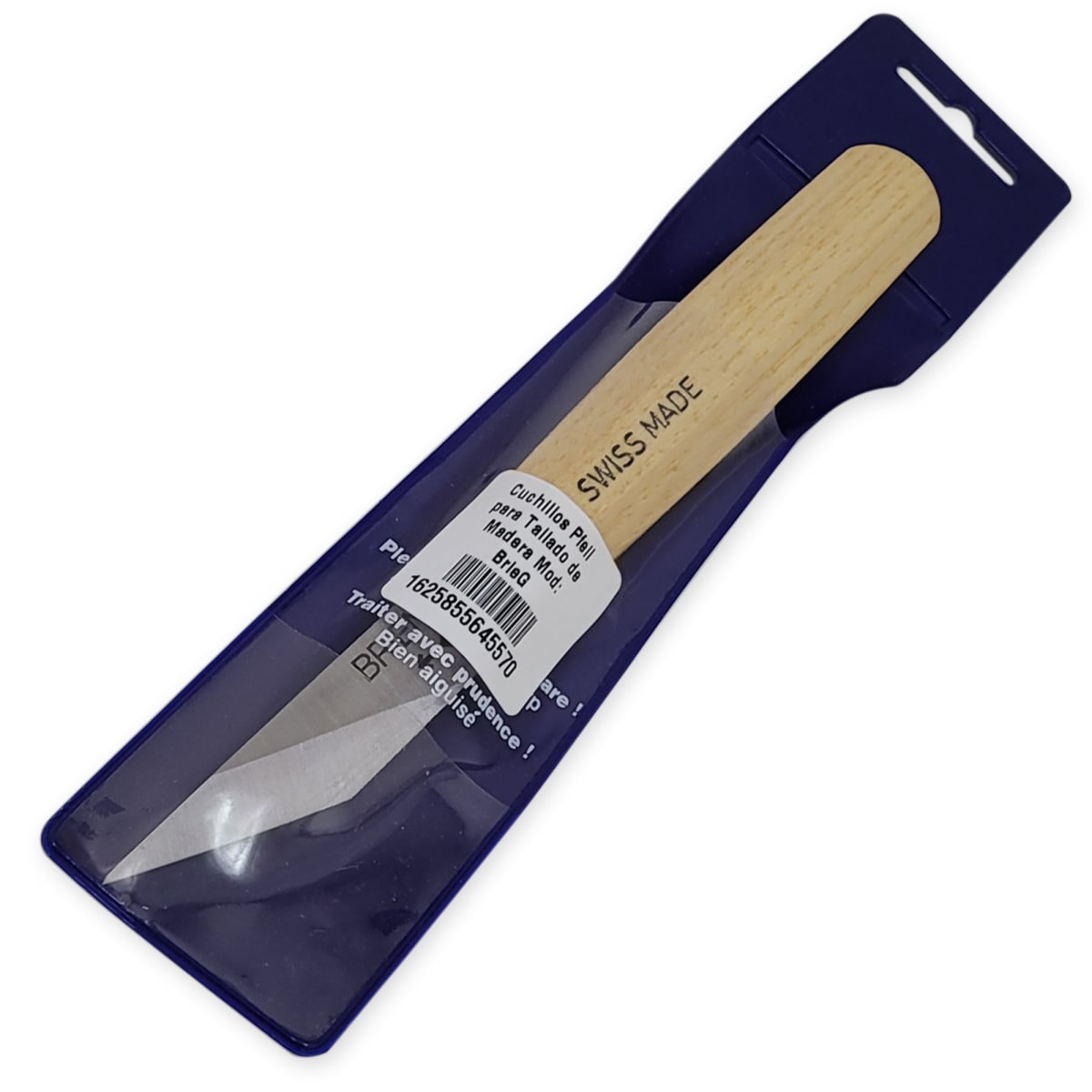 Cuchillos Pfeil para Tallado de Madera BrieK. Largo Hoja 60 mm3