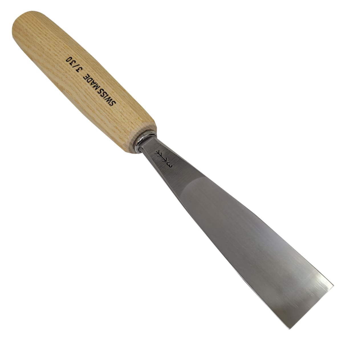 Gubia Pfeil 3 Semi Plana 30 mm de ancho para Tallado de Madera3