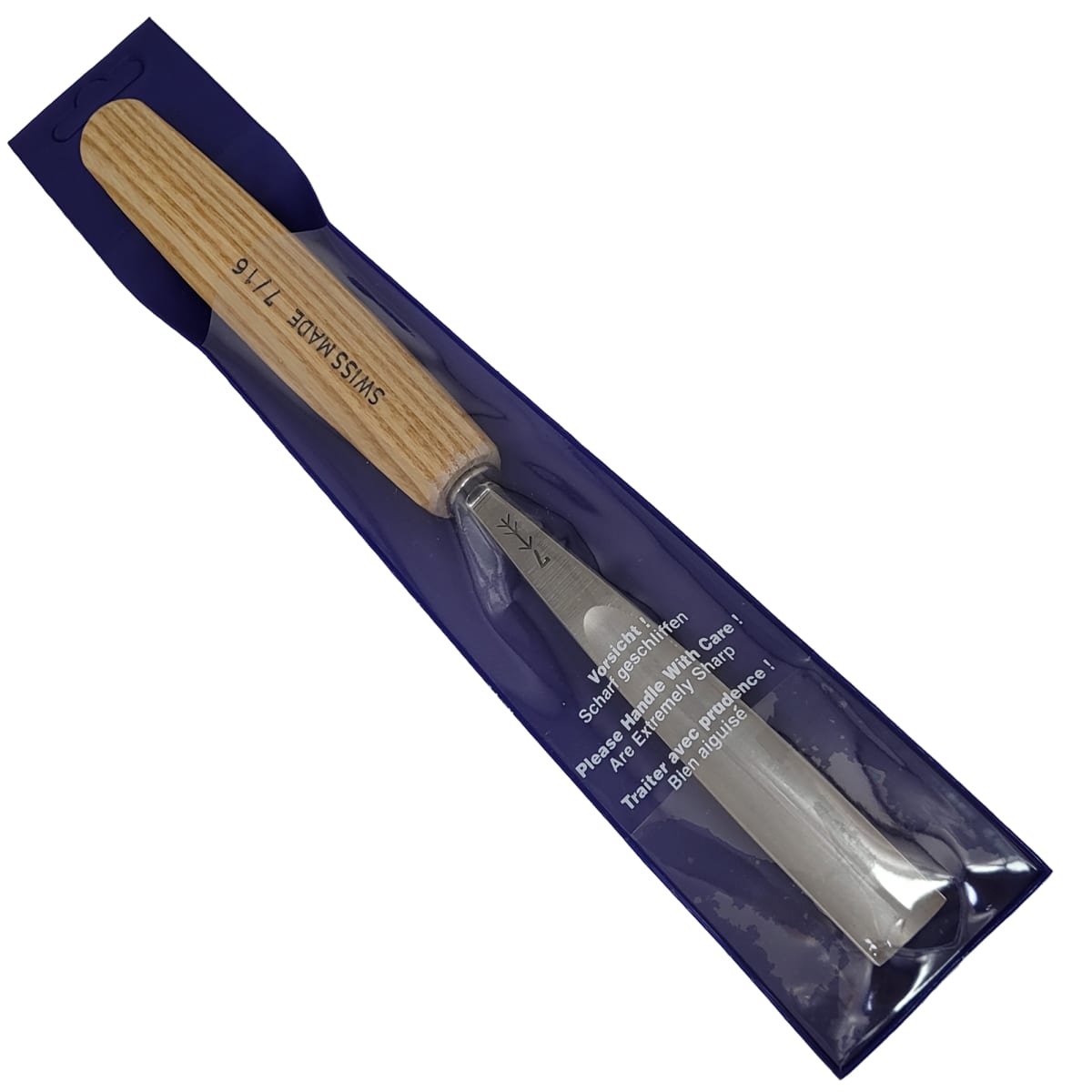 Gubia Pfeil No 7 Semi Curva de 16 mm de ancho4