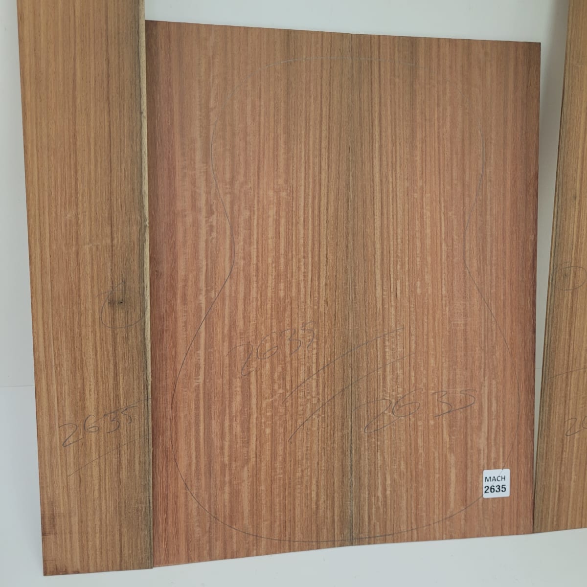 Set de Aros y Fondos de Machiche Mexicano para Guitarra MACH-2635 con detalles5