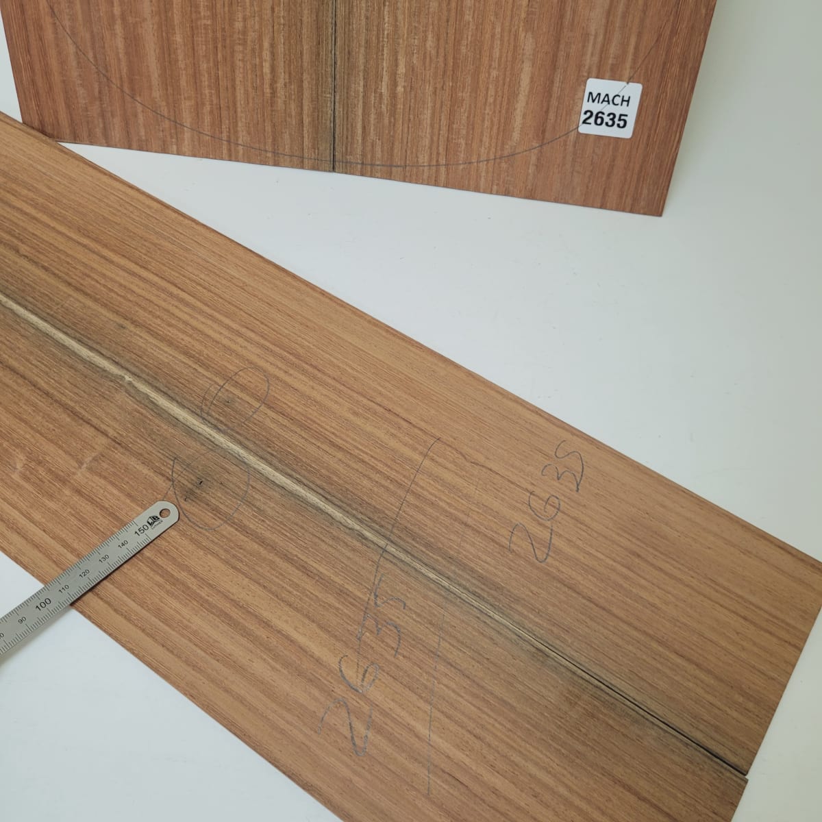 Set de Aros y Fondos de Machiche Mexicano para Guitarra MACH-2635 con detalles2