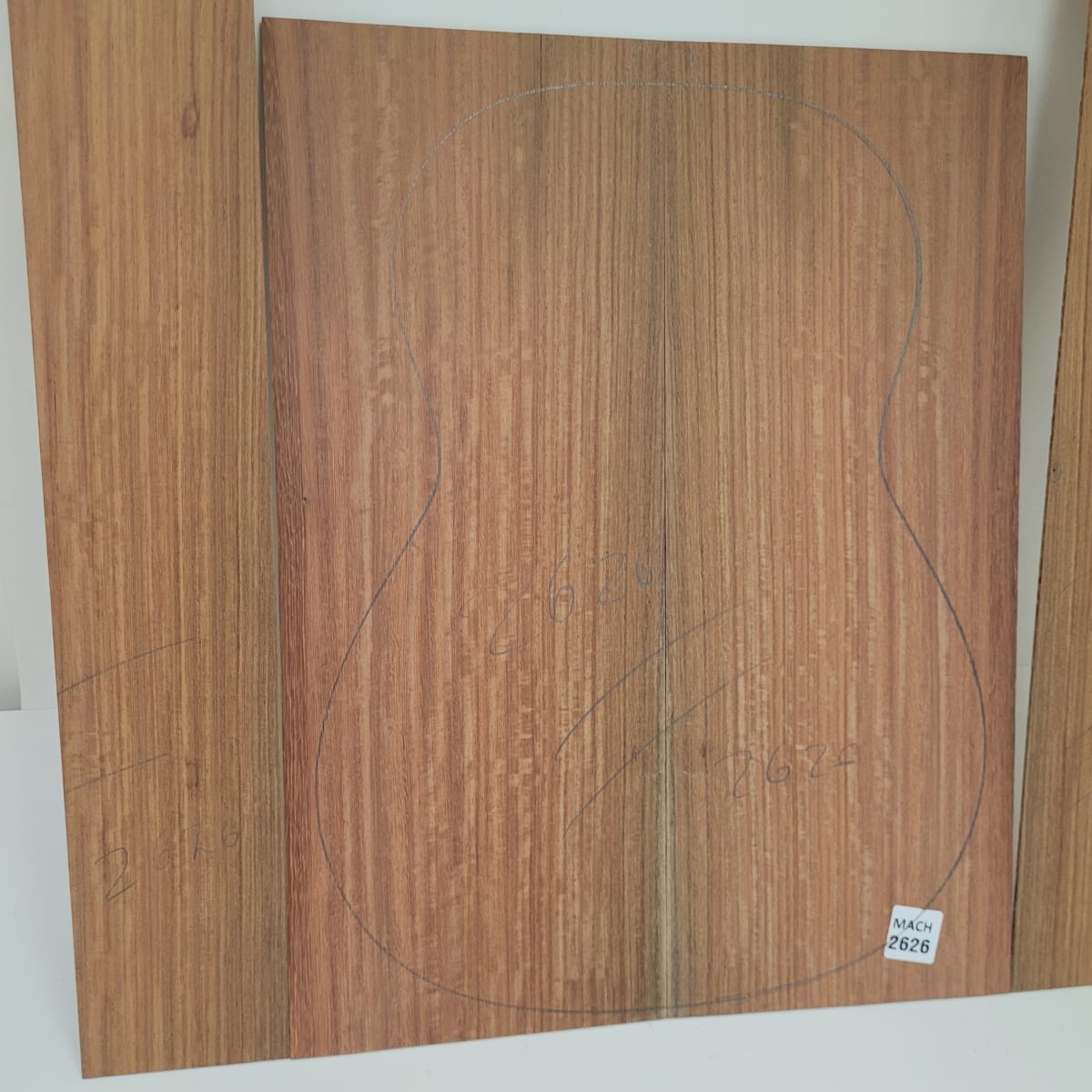 Set de Aros y Fondos de Machiche Mexicano para Guitarra MACH-2626 con detalles8