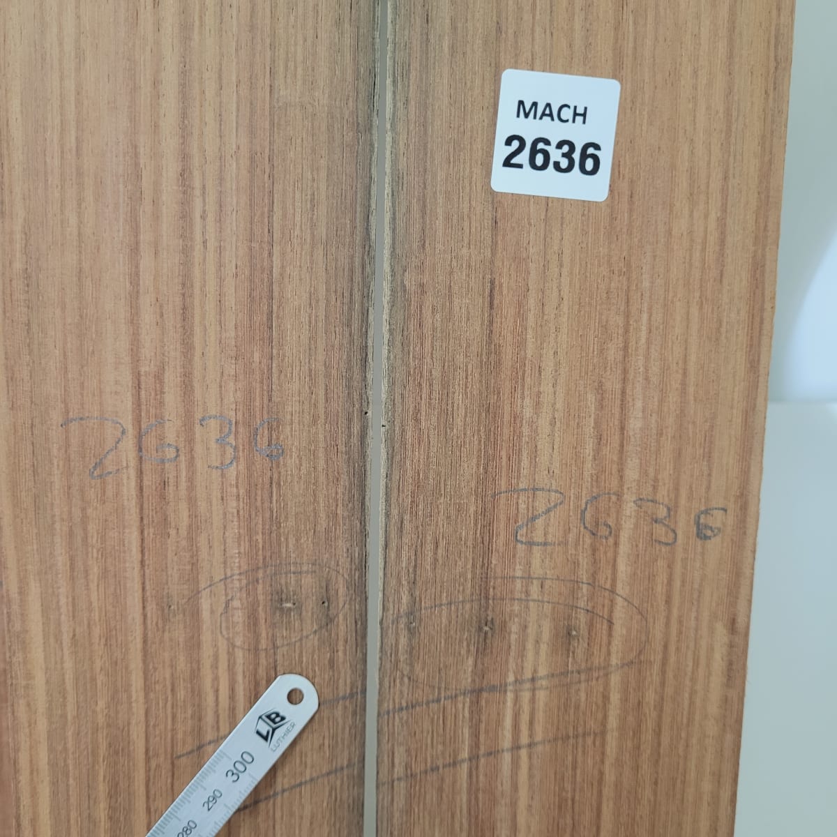 Set de Aros y Fondos de Machiche Mexicano para Guitarra MACH-2636 con detalles8