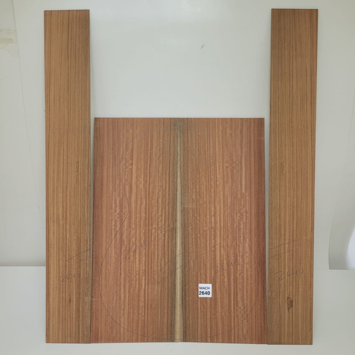 Set de Aros y Fondos de Machiche Mexicano para Guitarra MACH-26404