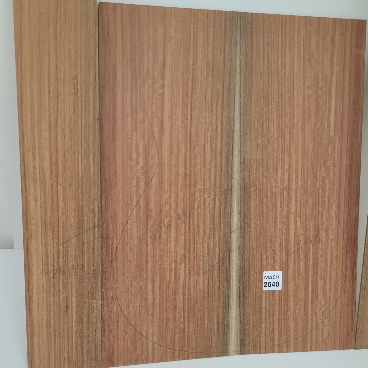 Set de Aros y Fondos de Machiche Mexicano para Guitarra MACH-26405