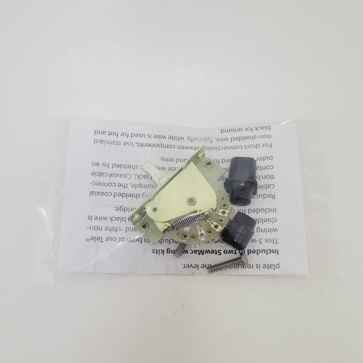 Switch Selector 3 posiciones CRL 3-way Lever Switch Item # 2000 Stewmac EEUU Tipo Telecaster8
