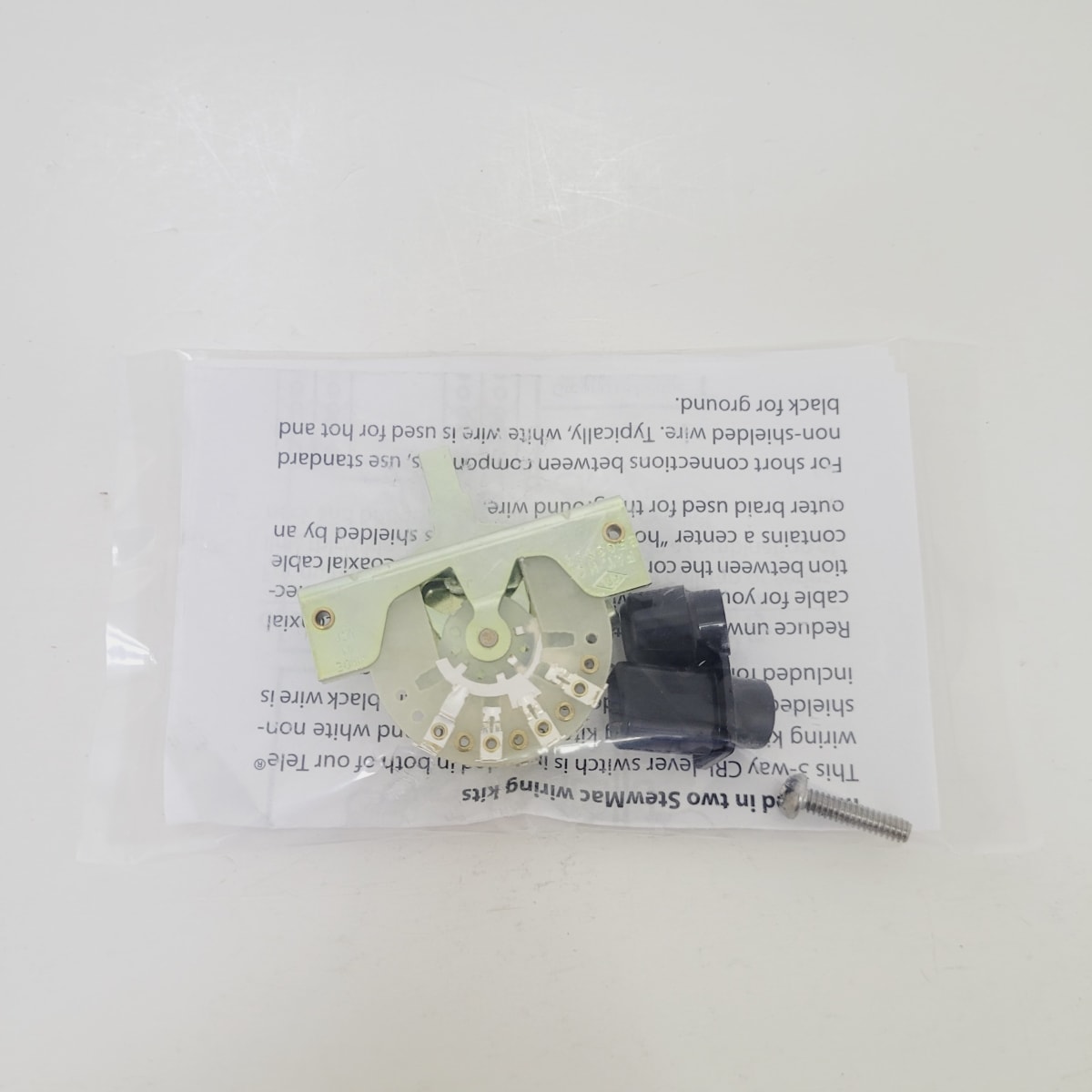 Switch Selector 3 posiciones CRL 3-way Lever Switch Item # 2000 Stewmac EEUU Tipo Telecaster9