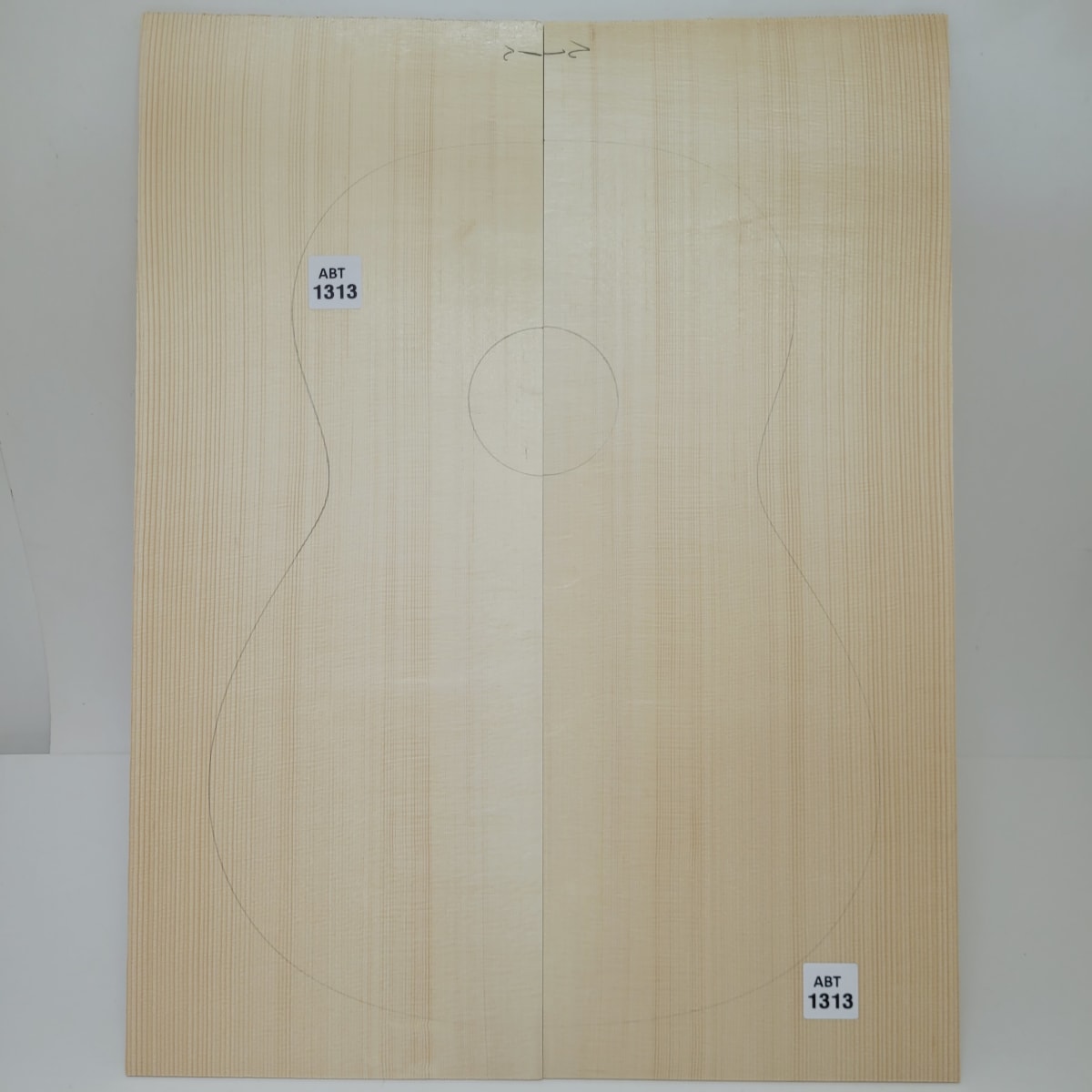 Tapa Armónica de Abeto Engelmann Ref: 1313 para Guitarra Calidad AA 0