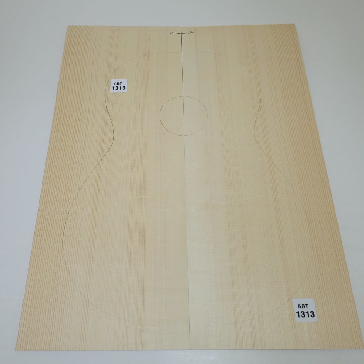 Tapa Armónica de Abeto Engelmann Ref: 1313 para Guitarra Calidad AA5