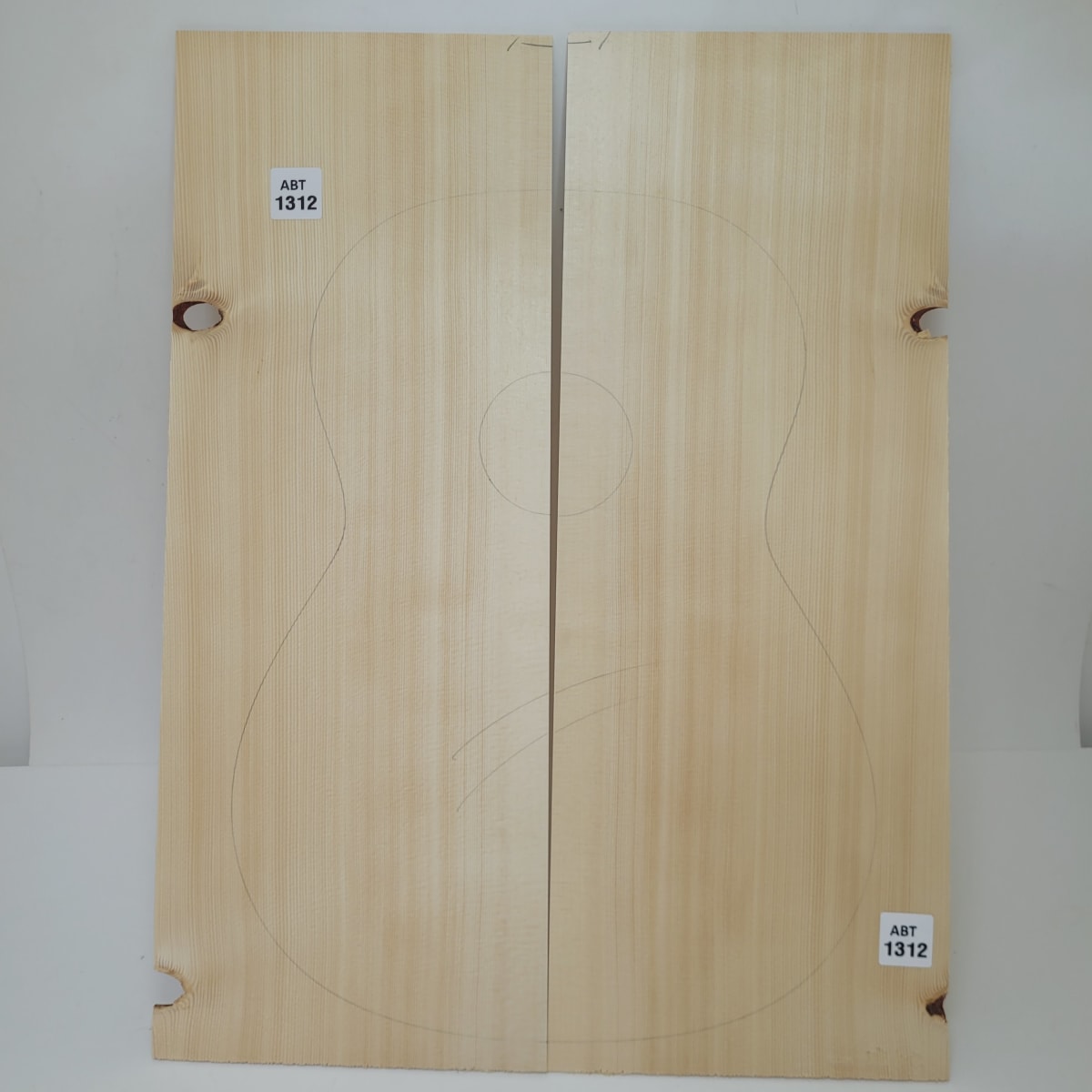 Tapa Armónica de Abeto Engelmann Ref: 1312 para Guitarra Calidad A 0