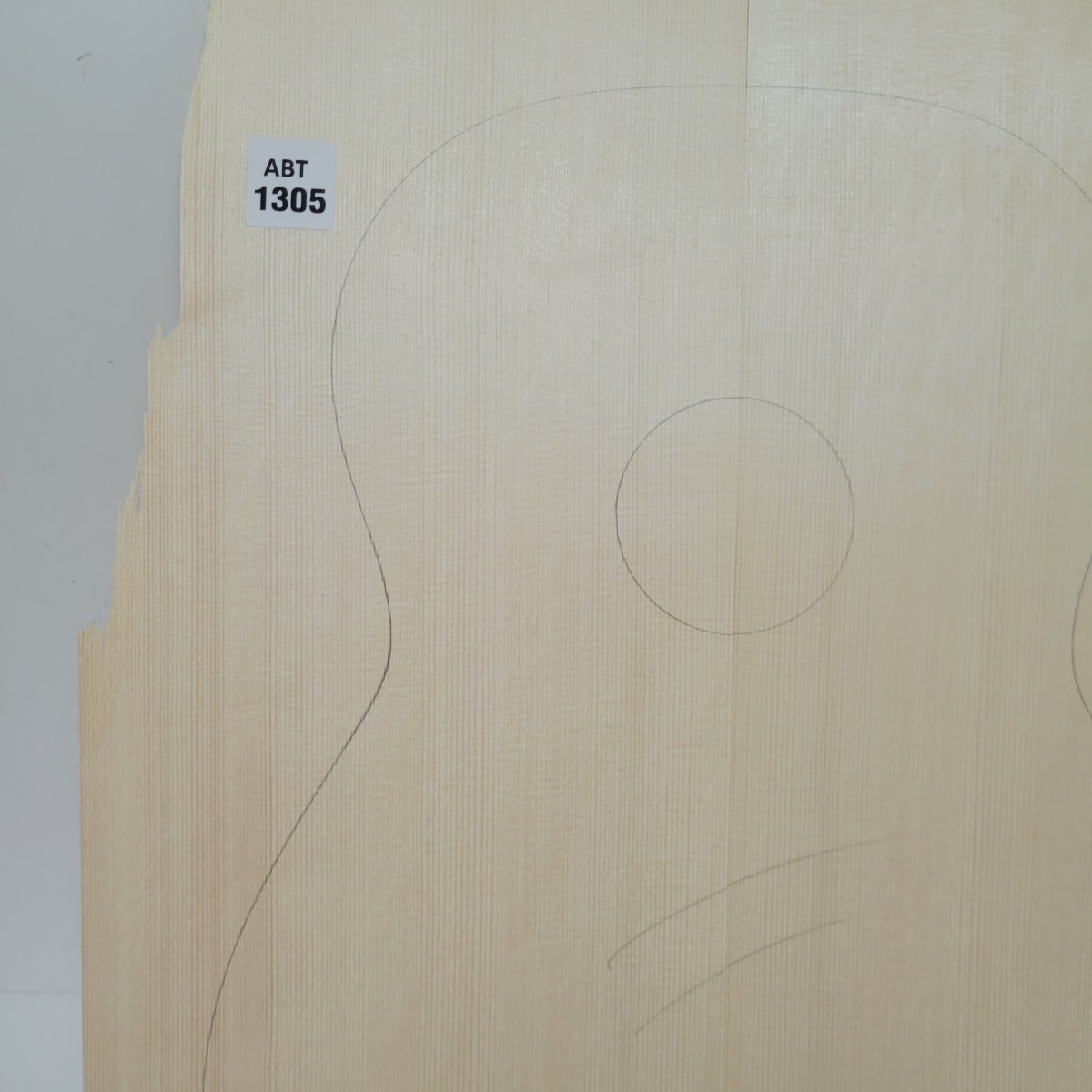 Tapa Armónica de Abeto Engelmann Ref: 1305 para Guitarra Calidad AA8