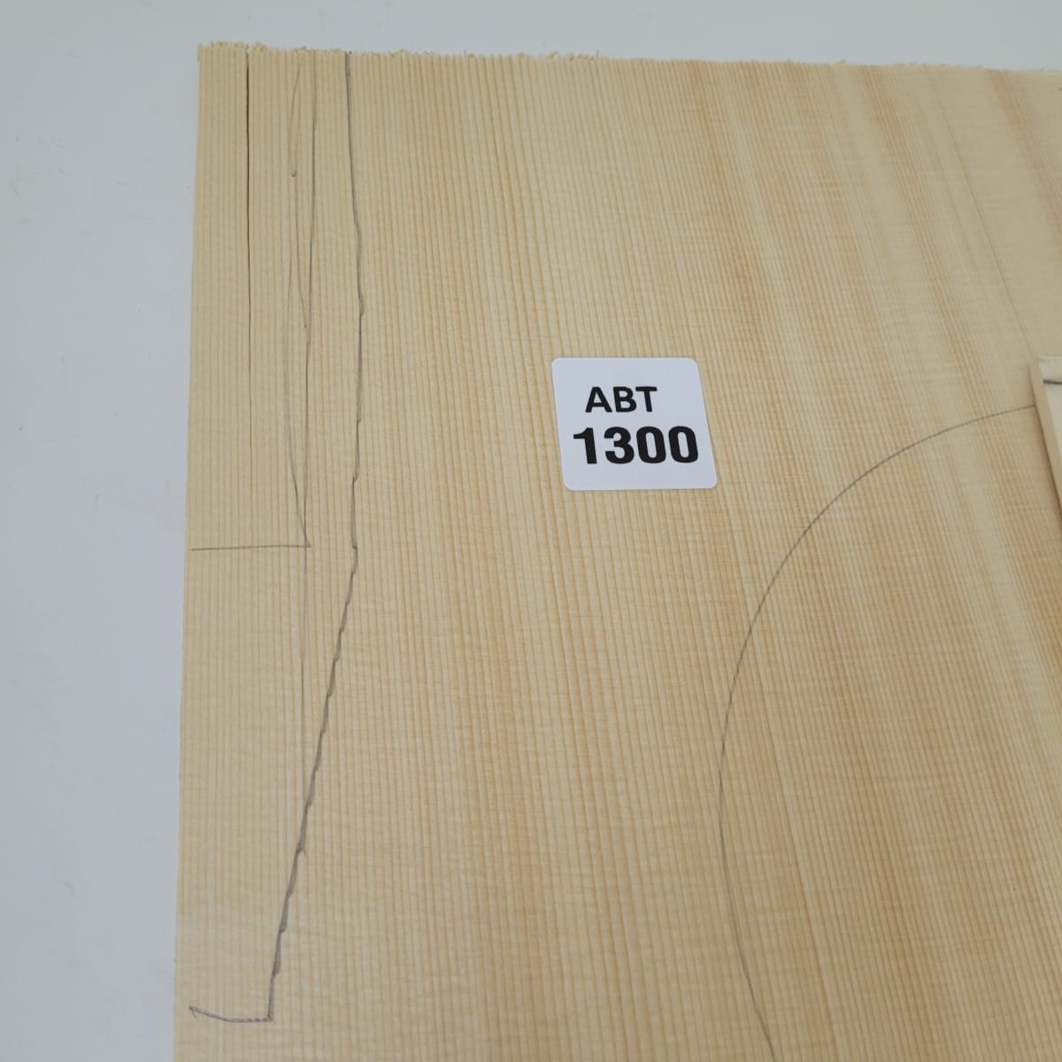 Tapa Armónica de Abeto Engelmann Ref: 1300 para Guitarra Calidad AA9