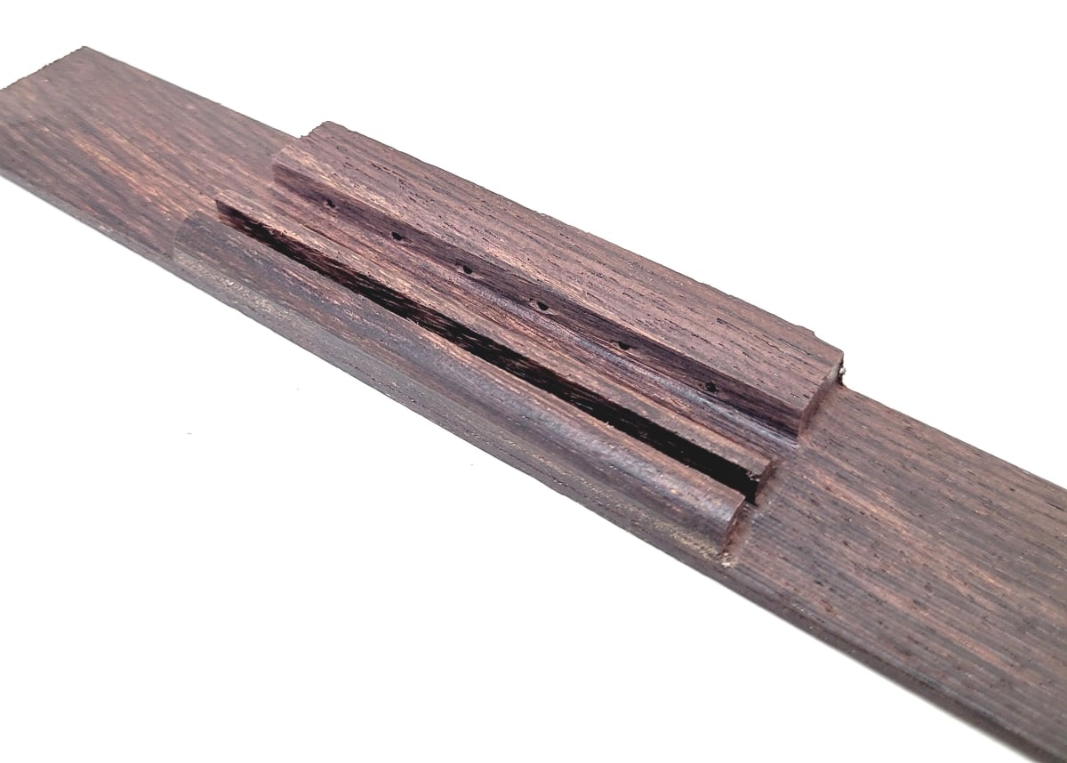 Puente Especial de Guitarra Clásica Indian Rosewood Palorosa de la India. Mod: 13