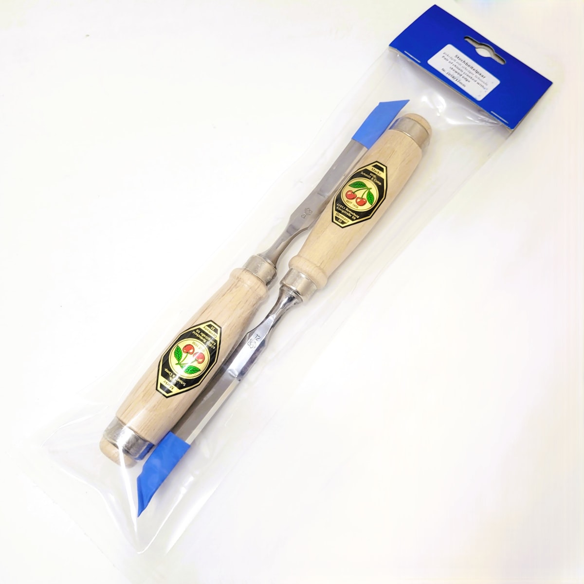 Set de Formon Two Cherries Mod 1058 12mm 2 pcs forma codillo, corte obliculo (derecho e izquierdo)3