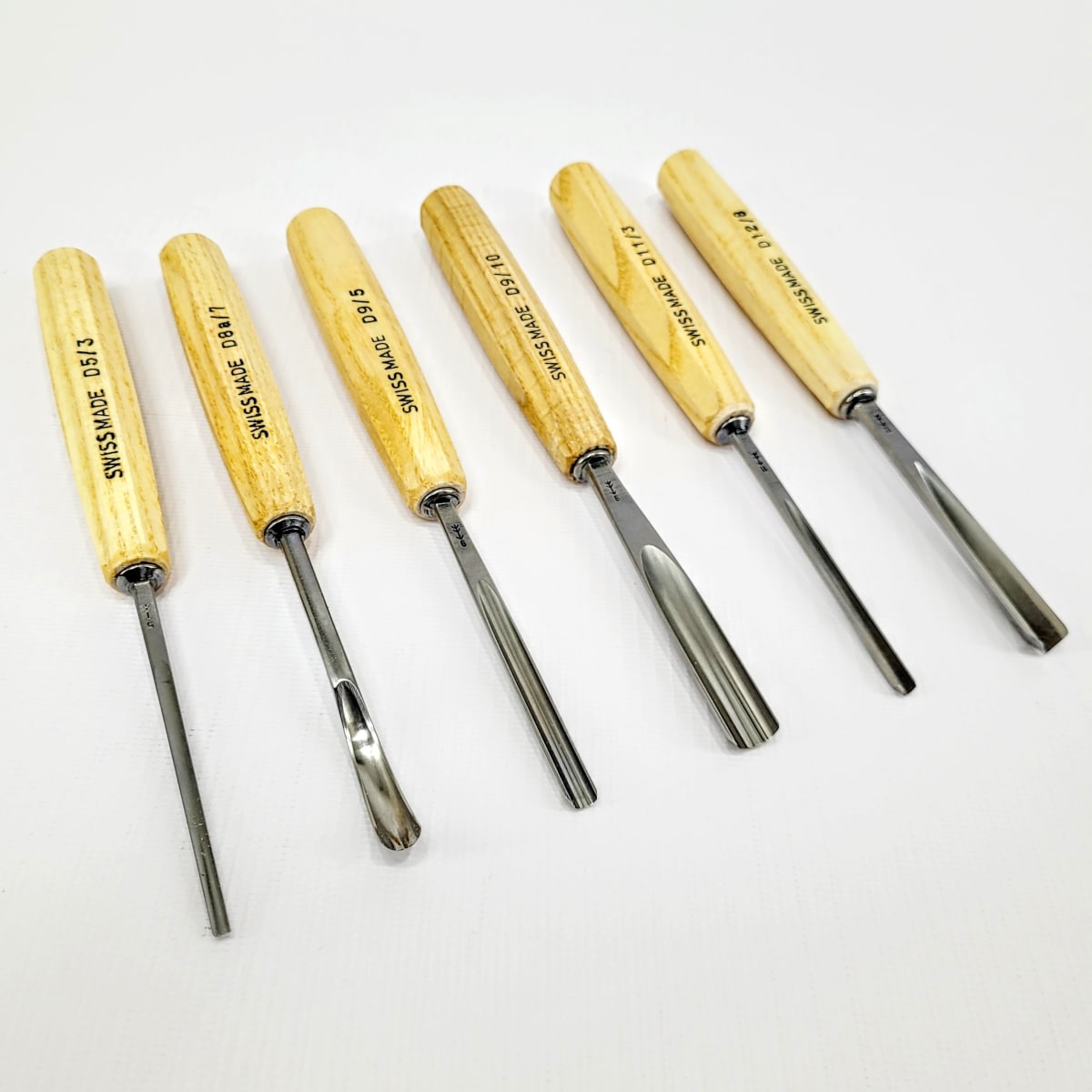 Set de 6 Gubias Pfeil para Xilografía y Tallado en Madera Mod: D 6erA5
