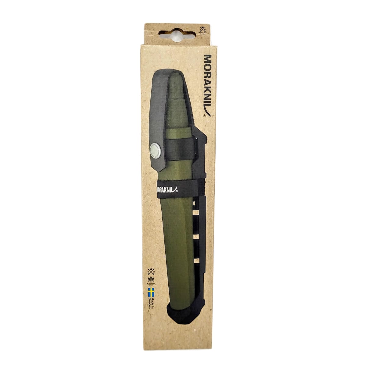 Cuchillo Morakniv Kansbol 12645 (S) Acero Inoxidable con Soporte Múltiple Green2