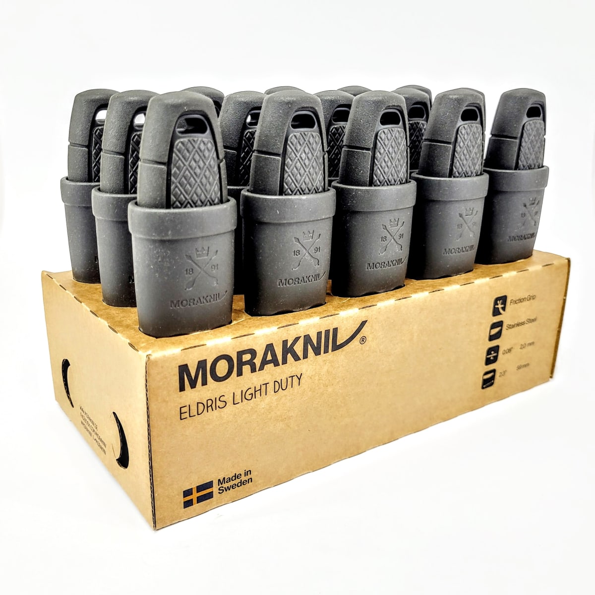 Cuchillo Morakniv 13899 Eldris LightDuty™ (S) Acero Inoxidable Color Dark Grey2