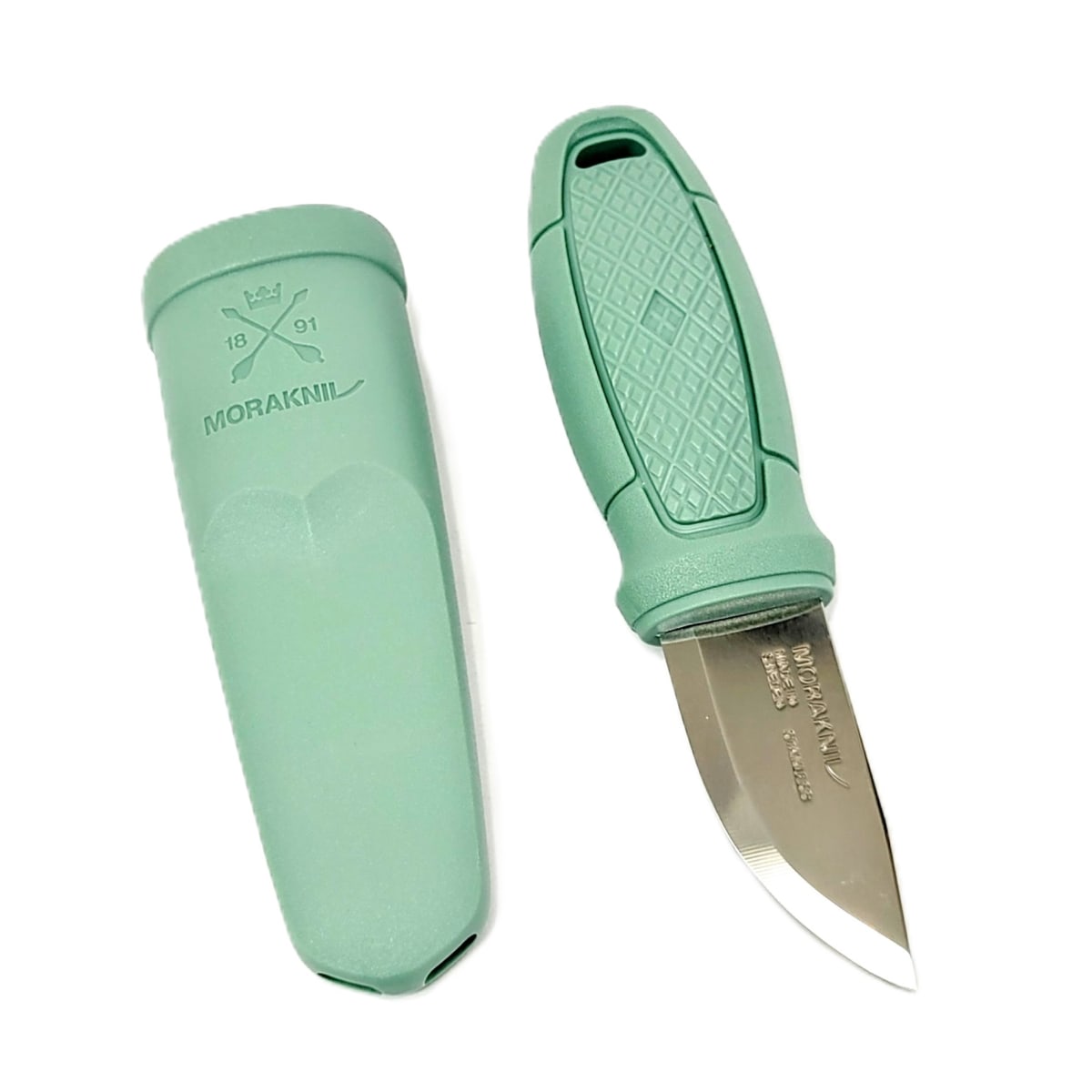 Cuchillo Morakniv 13898 Eldris LightDuty™ (S) Acero Inoxidable Color Mint Green8