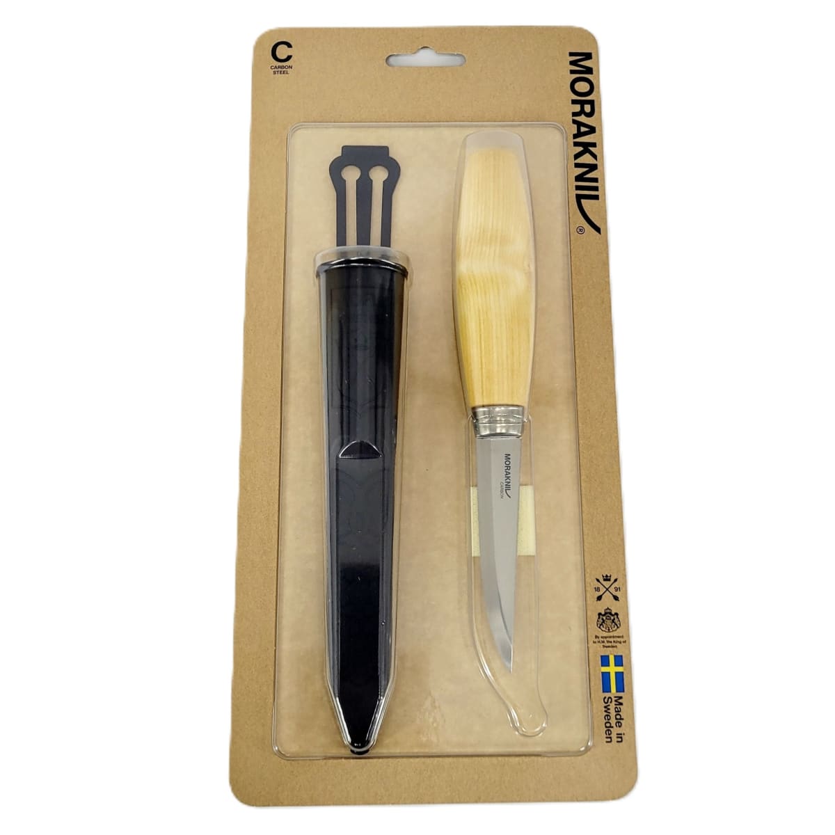 Cuchillo Morakniv para Tallado en Madera 106 (C) Acero al Carbono con Estuche16