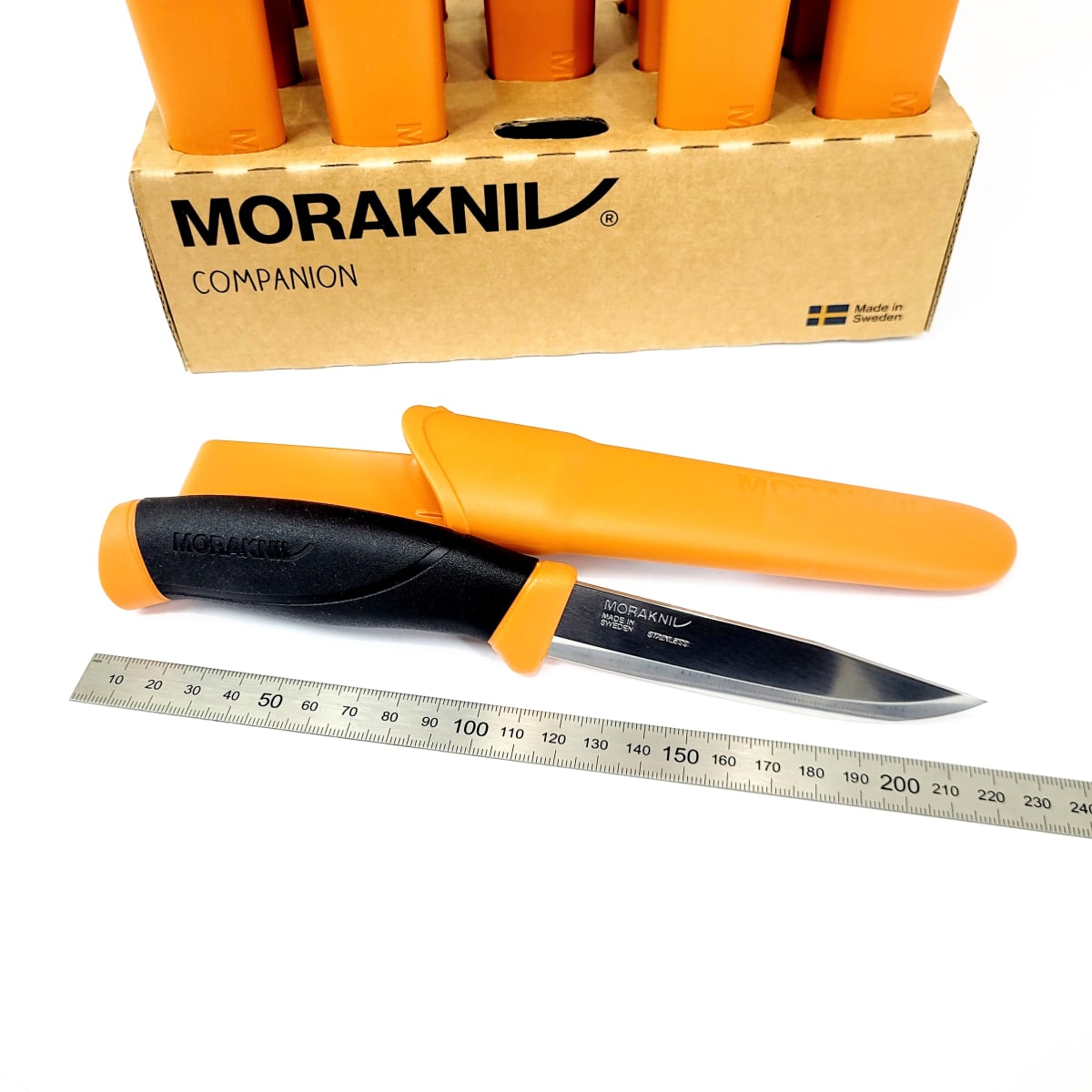 Cuchillo Morakniv Companion 14073 Outdoor Sports Color Hi-Vis Orange2