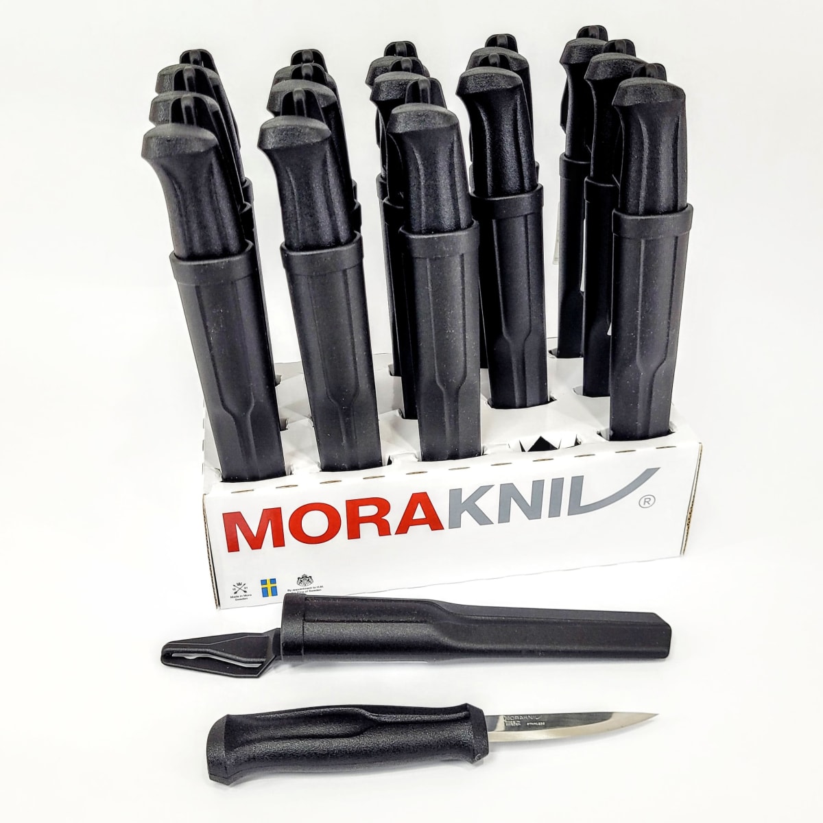 Cuchillo Morakniv Basic 12658 (S) Acero Inoxidable para Tallado en Madera6