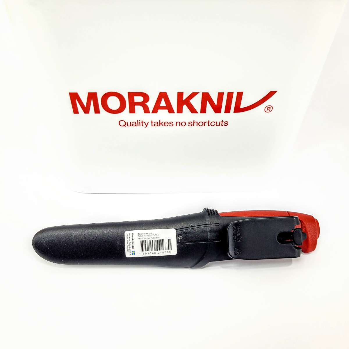 Cuchillo Morakniv 12320 Basic 511 Red (C) Acero al Carbono8