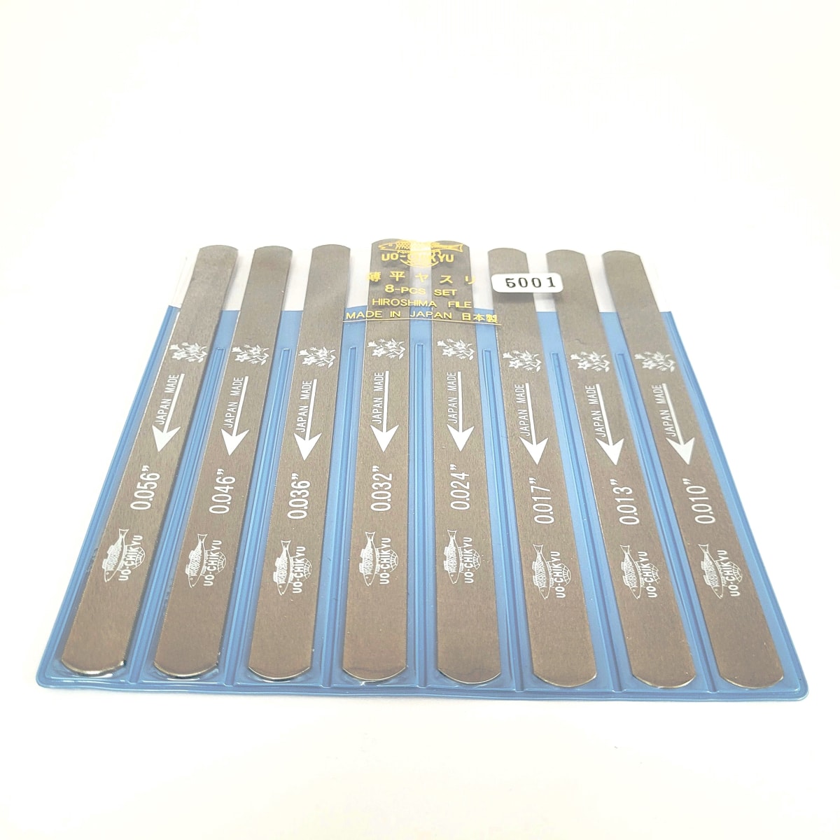 Set de Limas Japonesas para Cejuela de Hueso Mod 5001 8 pcs Made in Japan6