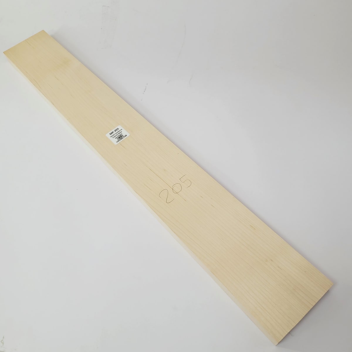 Pieza Unica MP-205 de Curly Maple Rizado Especial para Mastil de Guitarra6