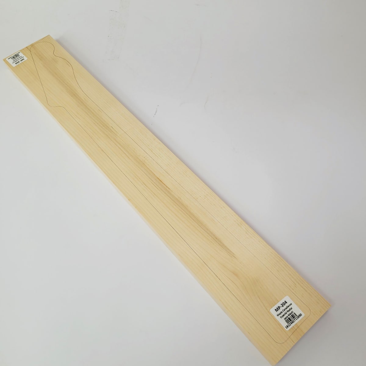 Pieza Unica MP-204 de Maple Canadiense Especial para Mastil de Guitarra4