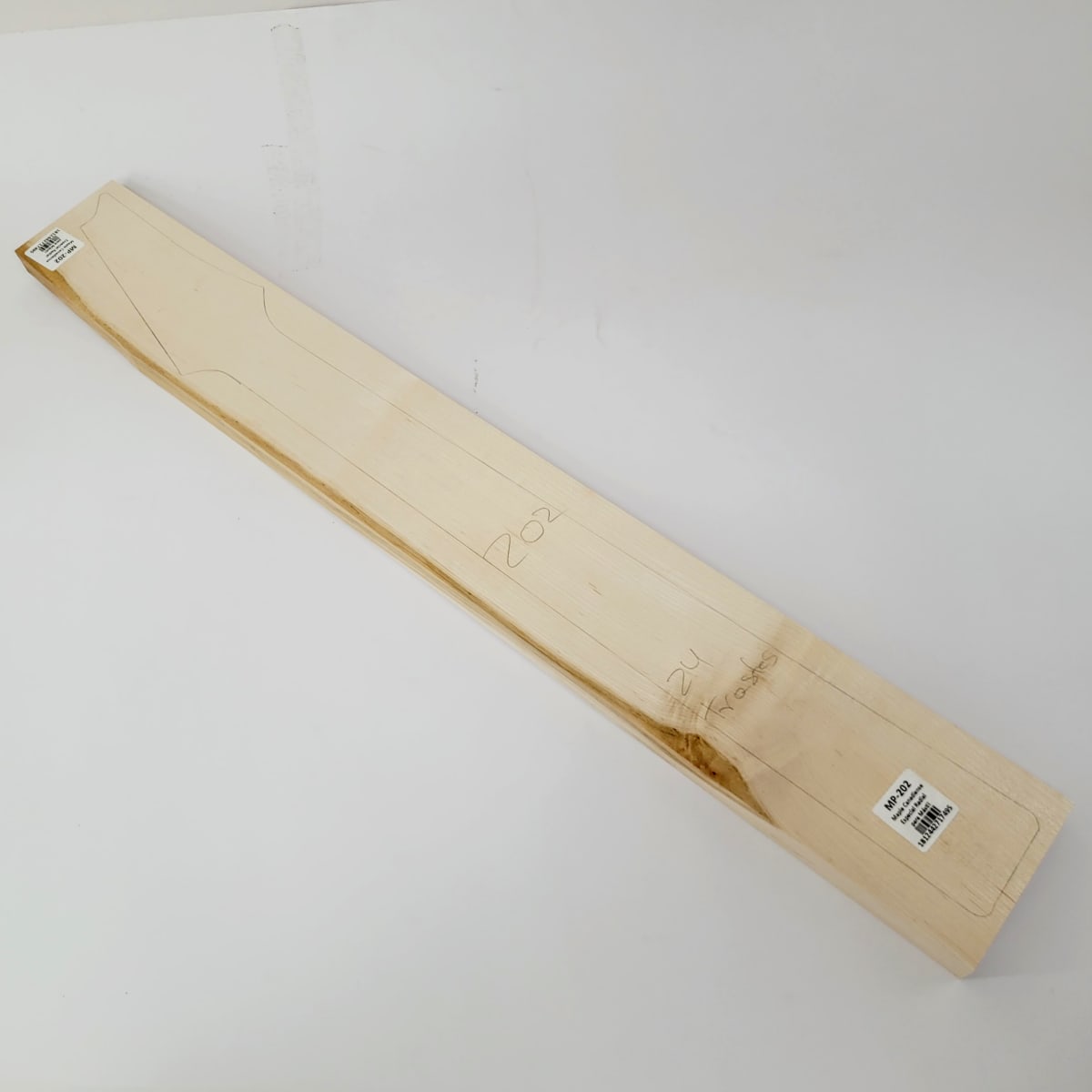 Pieza Unica MP-202 de Maple Canadiense Especial para Mastil de Guitarra3