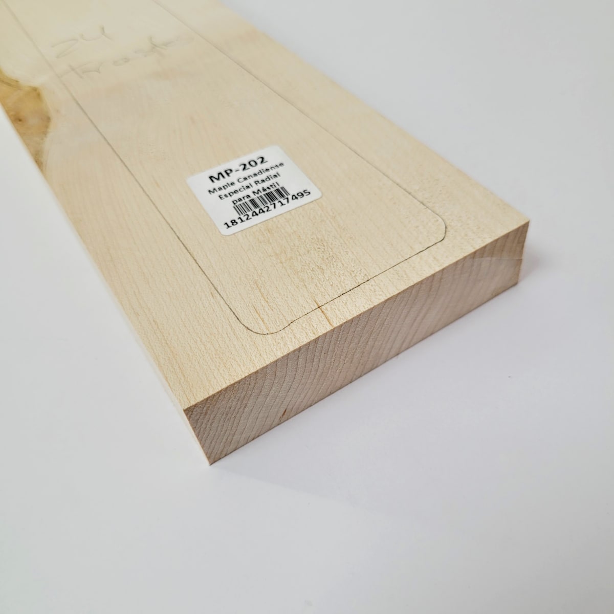 Pieza Unica MP-202 de Maple Canadiense Especial para Mastil de Guitarra5