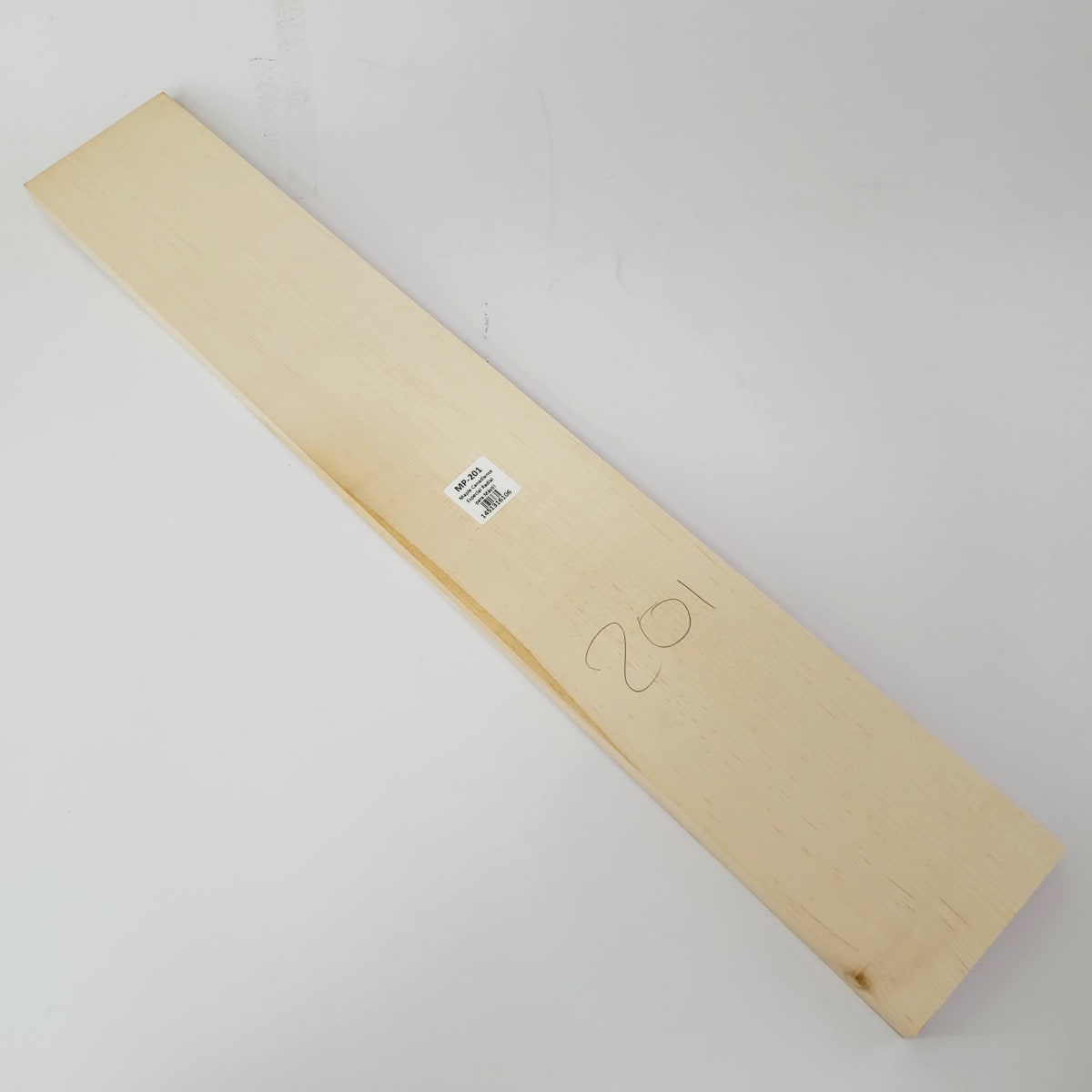 Pieza Unica MP-201 de Maple Canadiense Especial Radial para Mastil de Guitarra3