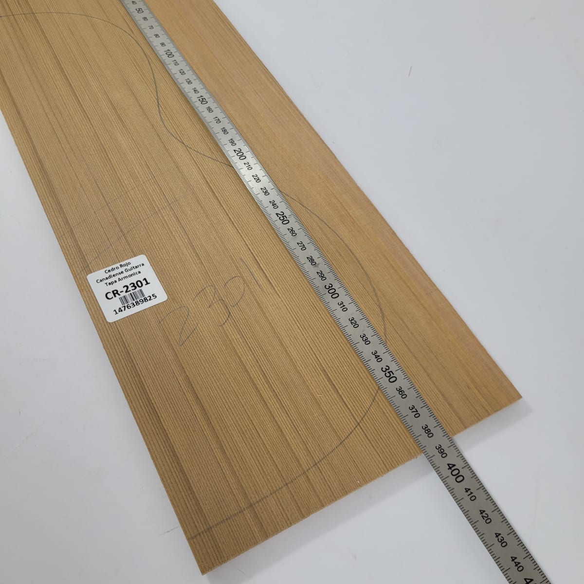 Tapa Armónica de Cedro Rojo Canadiense 2301 para Cuatro AA2