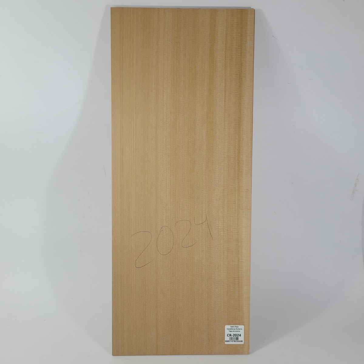 Tapa Armónica de Cedro Rojo Canadiense CR-2024 para Guitarra Calidad AA5