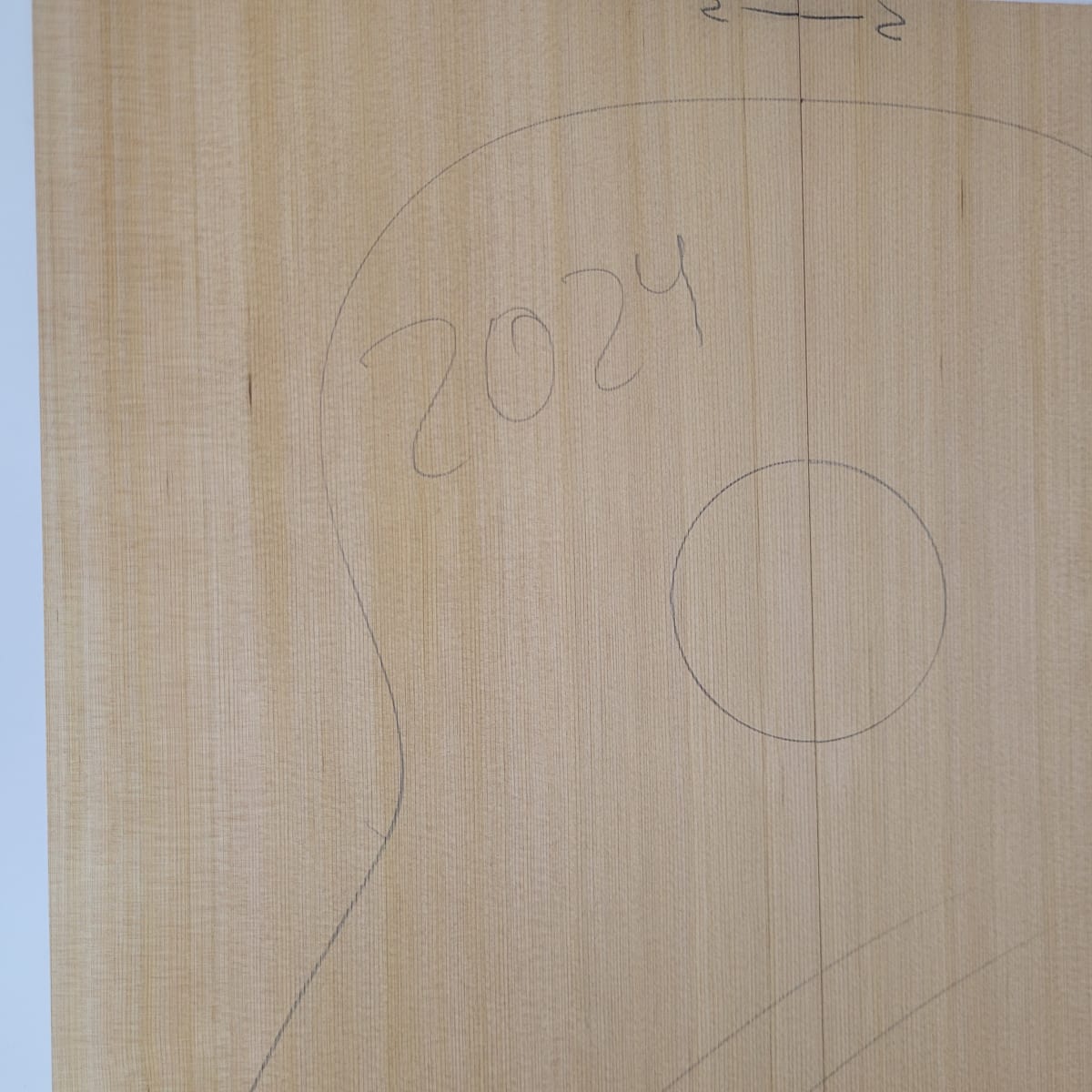 Tapa Armónica de Cedro Rojo Canadiense CR-2024 para Guitarra Calidad AA4